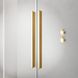 Душевая дверь RADAWAY Furo Gold DWJ 130 см левая стекло прозрачное 10107672-09-01L+10110630-01-01