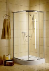 Душова кабіна RADAWAY Classic A 90x90x185 скло графіт 30000-01-05