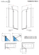 Скляна шторка для ванни RADAWAY Torrenta PND II 120 12011203-101L ліва