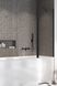 Стеклянная шторка для ванны RADAWAY Nes Black PND II 100 10009100-54-01R правая