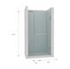 Душові двері Wave Glass Katris профіль хром, скло прозоре 90х200 см.