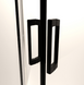 Душові двері RADAWAY Premium Pro Black DWJ 110 см скло прозоре 1014110-54-01R