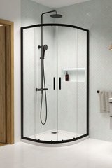 Душова кабіна RADAWAY Premium Pro Black PDD 80x80x200 скло прозоре 1013000-01-01+1013100-54-01