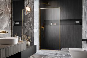 Radaway MODO F: WALK-IN в рамке – элегантность минимализма в вашей ванной комнате!