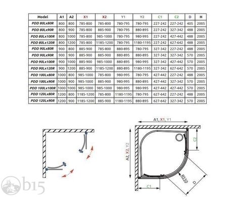 Душова кабіна RADAWAY Idea PDD 80Lx120Rx200 стекло прозора 387139-01-01 + 387154-01-01 цена, купить Душова кабіна RADAWAY Idea PDD 80Lx120Rx200 стекло прозора 387139-01-01 + 387154-01-01 в Киеве, Харькове, Днепре, Одессе, Запорожье, Львове. Душова кабіна RADAWAY Idea PDD 80Lx120Rx200 стекло прозора 387139-01-01 + 387154-01-01: описание, продажа.