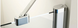 Нерухома стінка RAVAK Chrome CPS-100 профіль білий+transparent 9QVA0100Z1