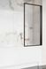 Стеклянная шторка для ванны RADAWAY Nes Black PNJ Frame 70 10011070-54-56R правая