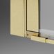 Душевая дверь RADAWAY Nes Brushed Gold DWJS 120 см 10038120-99-01L