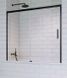 Скляна шторка для ванни RADAWAY Idea Black PN DWJ 150 10003150-54-01L ліва