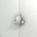 Шторка для ванни New Trendy NEW SOLEO 1 варіант косий кронштейн 90 см скло прозоре P-0032