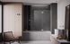 Стеклянная шторка для ванны RADAWAY Essenza PND II 130 110002130-01-01R правая