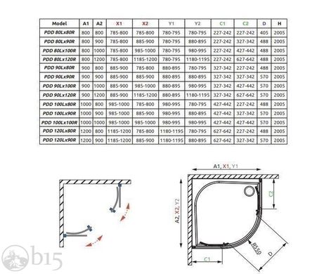 Душова кабіна RADAWAY Idea PDD 120Lx80Rx200 стекло прозора 387139-01-01 + 387155-01-01 цена, купить Душова кабіна RADAWAY Idea PDD 120Lx80Rx200 стекло прозора 387139-01-01 + 387155-01-01 в Киеве, Харькове, Днепре, Одессе, Запорожье, Львове. Душова кабіна RADAWAY Idea PDD 120Lx80Rx200 стекло прозора 387139-01-01 + 387155-01-01: описание, продажа.