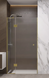 Душевые двери Wave Glass Marsell профиль золото стекло матовое 90х200 см