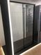 Душова кабіна Dusel EF185B / EF181 Black Matt, 120х80х190, двері розсувні, профіль чорний, скло прозоре