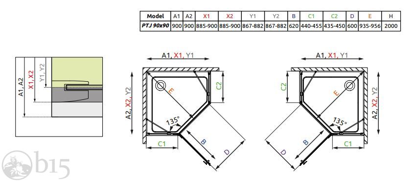 Душова кабіна RADAWAY Essenza PTJ виставковий зразок 90x90x200 цена, купить Душова кабіна RADAWAY Essenza PTJ виставковий зразок 90x90x200 в Киеве, Харькове, Днепре, Одессе, Запорожье, Львове. Душова кабіна RADAWAY Essenza PTJ виставковий зразок 90x90x200: описание, продажа.