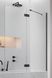 Скляна шторка для ванни RADAWAY Essenza Black PND II 100 110002100-54-01R права