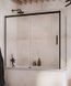 Стеклянная шторка для ванны RADAWAY Idea Black PN DWJ+S 150х70 левая 10042150-54-01L + 10005070-54-01R