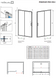 Душові двері RADAWAY Premium Pro DWJ 100 см скло прозоре 1014100-01-01L