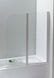 Шторка для ванни EGER 120x138 см. профіль білий 599-121W