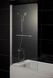 Шторка для ванни EGER 80x150 см. ліва профіль хром 599-02L grey