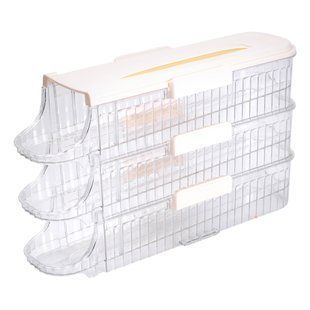 Лоток для яиц в холодильник на 3 яруса 32х10х18.5 см Бежевый HP-27-15 цена, купить Лоток для яиц в холодильник на 3 яруса 32х10х18.5 см Бежевый HP-27-15 в Киеве, Харькове, Днепре, Одессе, Запорожье, Львове. Лоток для яиц в холодильник на 3 яруса 32х10х18.5 см Бежевый HP-27-15: описание, продажа.