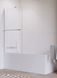 Скляна шторка для ванни RADAWAY Idea PNJ з рушнико-тримачем 50 см скло прозоре 10001050-01-01W